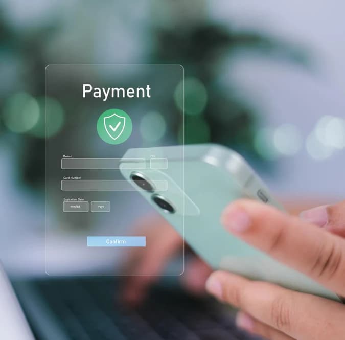 Secure digital payout confirmation on a mobile device