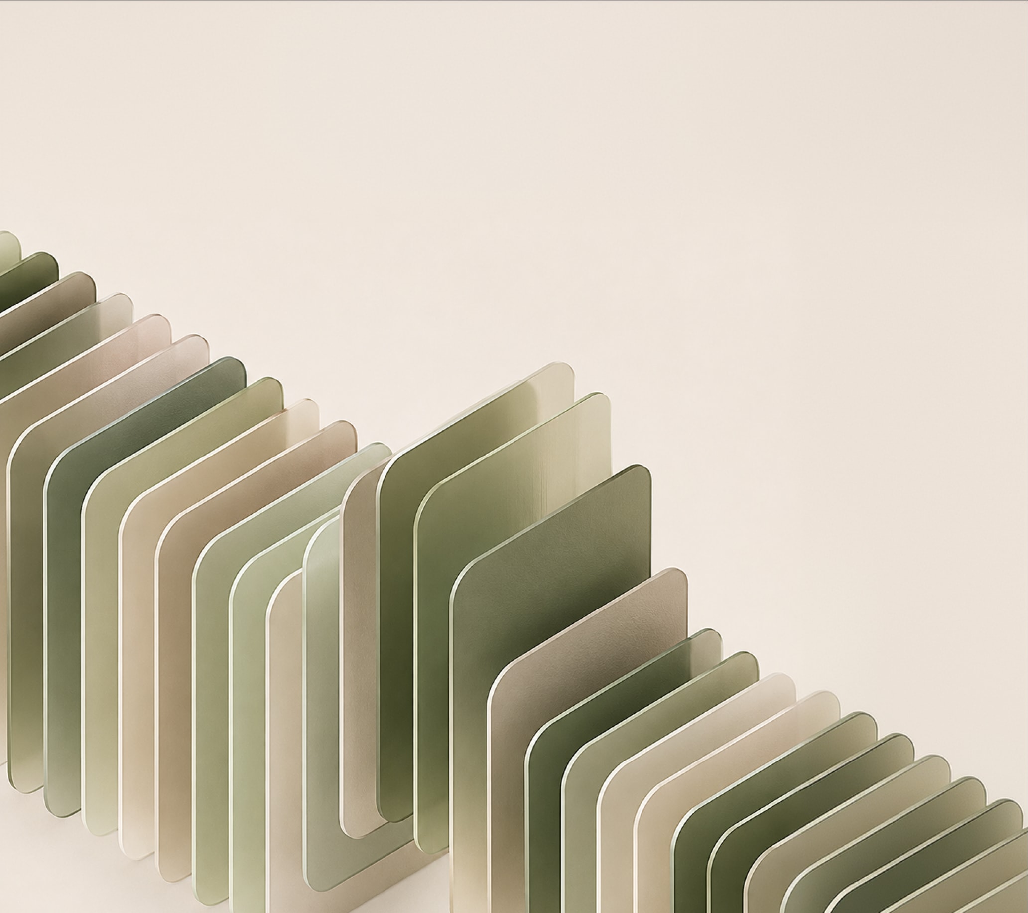 Abstract layered architecture representing technology transformation