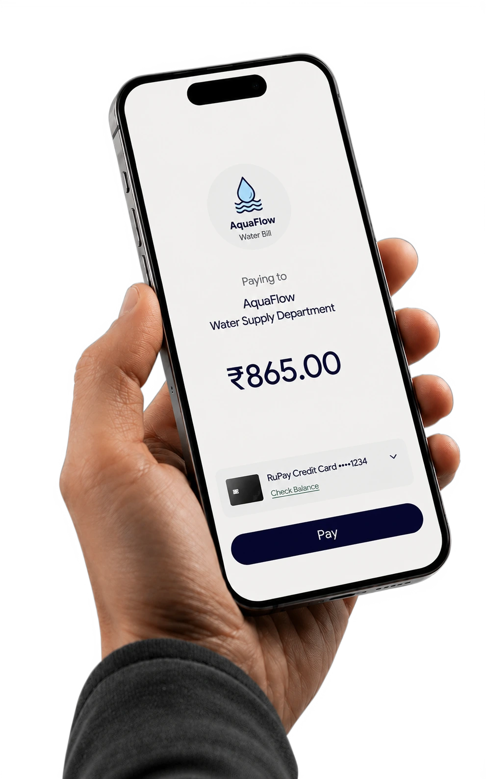 Mobile bill payment experience